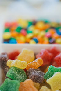 Colourful candies