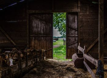 Abandoned building