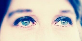 Close-up portrait of woman