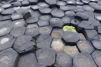 Full frame shot of stones