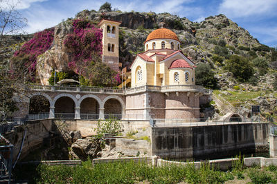 View of historic building against sky