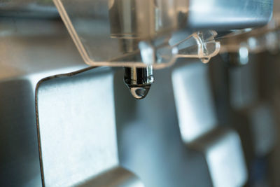 Close-up of hanging lights