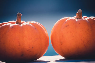 Close-up of fruits against black background