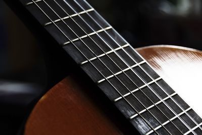 Close-up of guitar