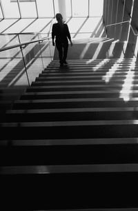 Low angle view of staircase