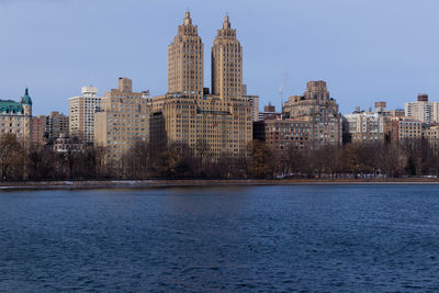 View of city at waterfront