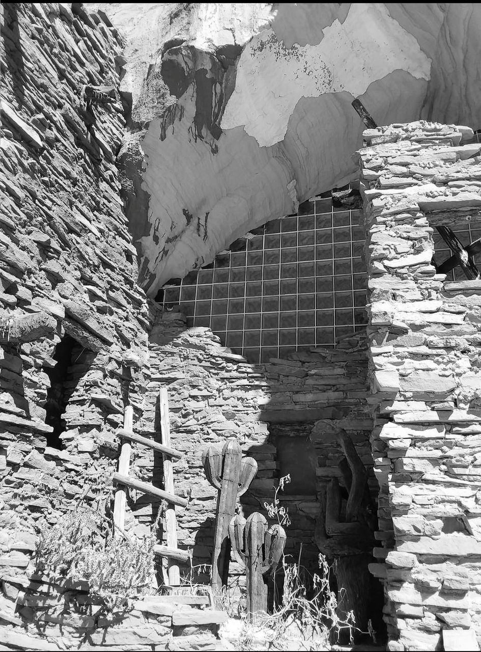 black and white, architecture, built structure, day, no people, building exterior, monochrome photography, wall, nature, monochrome, ancient history, building, sunlight, wall - building feature, outdoors, auto post production filter, transfer print, ruins, brick, history, brick wall