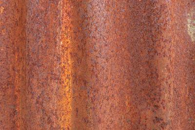 Full frame shot of rusty metal