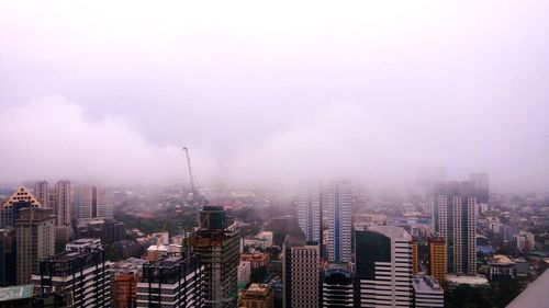 Cityscape against sky