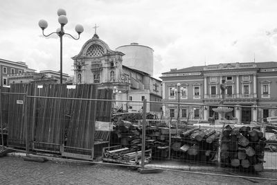 View of buildings in city