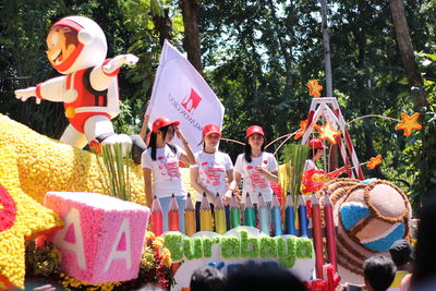 Group of people in traditional clothing