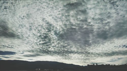 Scenic view of cloudy sky