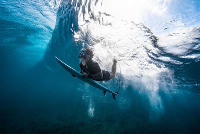 underwater