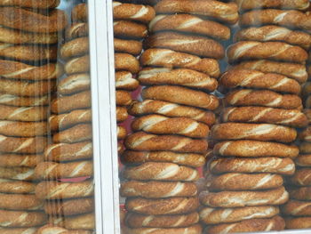 Directly above shot of wheat