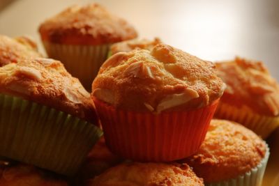 Close-up of cupcakes