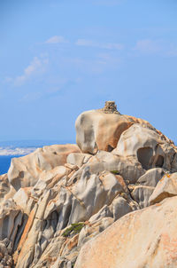 View of an rock formations