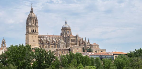 Low angle view of cathedral against sky