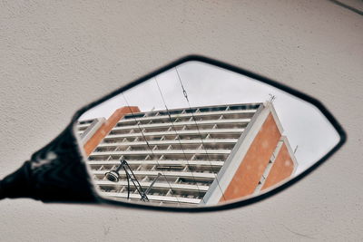 Close-up of window on wall