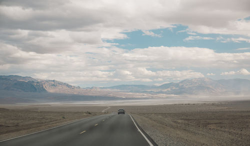 Highway against sky