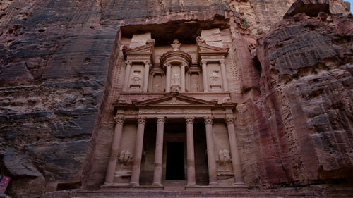 Low angle view of historical building