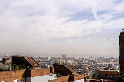 Cityscape against sky