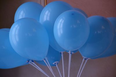 Close-up of balloons