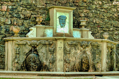 Statue of old building