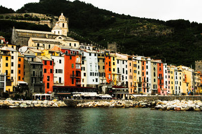 Buildings at waterfront