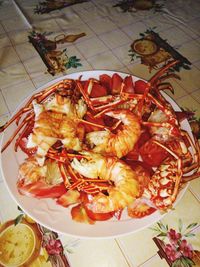 Close-up of food on plate