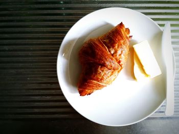 Close-up of served food