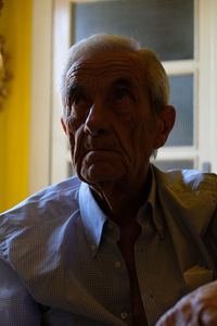 Portrait of a man looking away