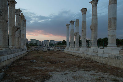 View of built structure against sky