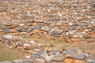 Close-up of stones