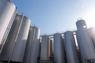 Brewery silos