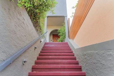 Low angle view of staircase