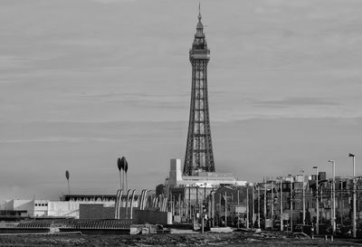 Blackpool tower early morning 