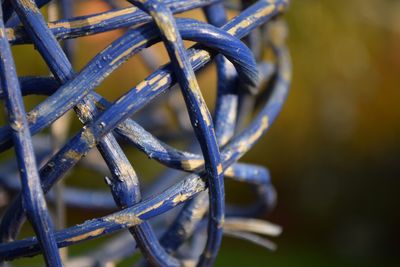 Close-up of metal