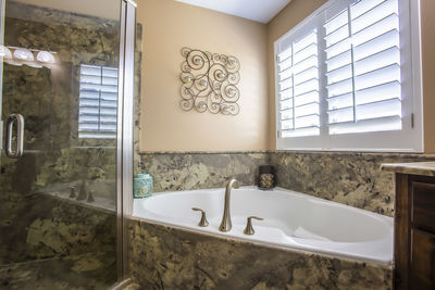 View of bathroom at home