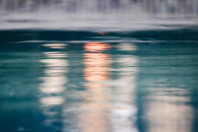 Blurred motion of sea