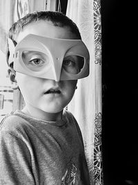 Portrait of boy standing