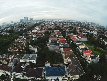 Cityscape against sky