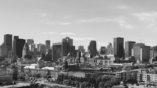 Cityscape against sky