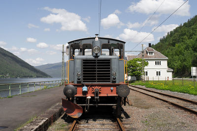 Vintage train at rjukan line