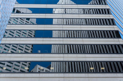 Low angle view of modern building