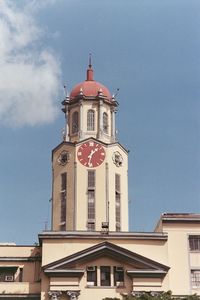 Clock tower against sky