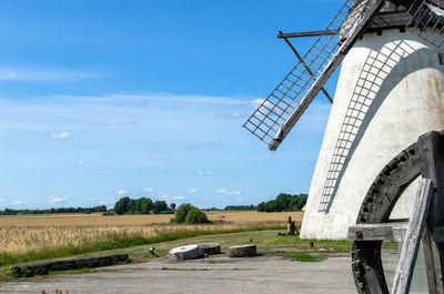 Seidla manor windmill in estonia