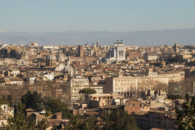 View of rome taken from gianicolo