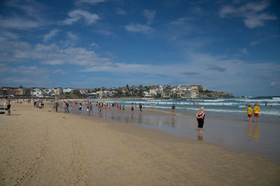 People on beach