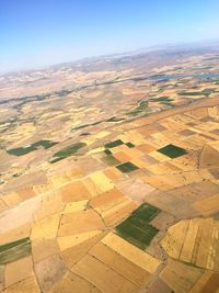 Aerial view of landscape