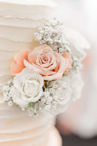 Close-up of rose bouquet